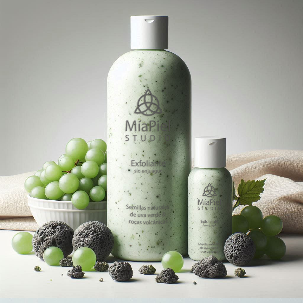 exfoliante de uva verde
